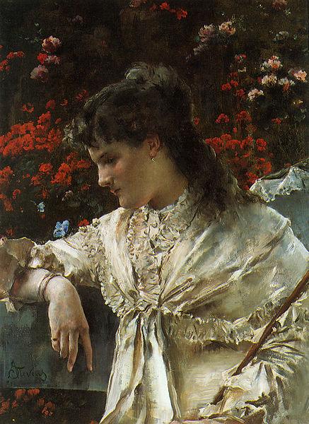 Alfred Stevens Reverie